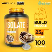 ราคา Whey Labs 100 Isolate Whey Protein 5lbs เวย์โปรตีนไอโซเลตเสริมสร้างกล้ามเนื้อ (18476133151)
