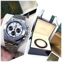 ราคา นาฬิกาผู้ชายAudémars Pîguet AP Quartz Stopwatch Stainless steel size41mm (21763237373)