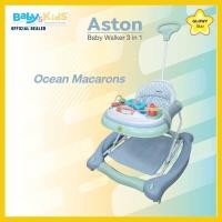 ราคา Glowy Star Aston รถหัดเดินเด็ก รถพยุงเดิน Baby Walker รุ่น Aston เหมาะสำหรับเด็กอายุตั้งแต่ 6 12 เดือน รับน้ำหนักได้ถึง 12 กก (21397145856)