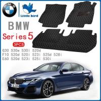 ราคา LittleBird พรมปูพื้นรถยนต์ BMW Series 5 E60 520d 523i 525i 530i F10 520i 525d 528i G30 530e 530i บีเอ็มดับบลิว พรมรถยนต์ (14006906332)