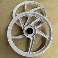 ราคา ล้อแม็ก 5ก้าน WAVE125R WAVE100s 2005 สีดำล้วน ขนาด1 40x17 5ก้านเดิม ล้อแม็ก125 เวฟ125R เวฟ100S ราคาต่อคู่ (20720689661)