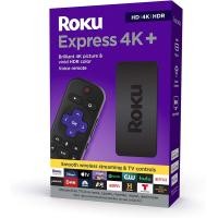 ราคา Roku Express 4K 2021 Streaming Media Player HD 4K HDR with Smooth Wireless Streaming and Roku Voice Remote with TV Controls Includes Premium HDMI Cable (9939878358)