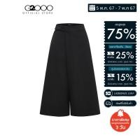 ราคา G2000 กางเกงสูทสำหรับผู้หญิง ทรง Wide leg รุ่น 4126220799 BLACK (21602552649)