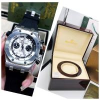 ราคา นาฬิกาผู้ชายAudémars Pîguet AP Quartz Stainless steel Rubber strapsize41mm (21763406036)