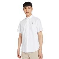 ราคา Timberland Mens Short Sleeve Gale River Oxford Shirt เสื้อเชิ้ตแขนสั้น TS24A24V7 (19069658879)
