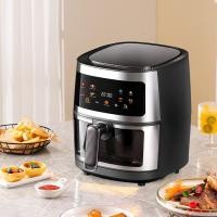 ราคา ส่งจากกรุงเทพ DLT afel เครื่องทอดไร้มัน 8L หม้อทอดลมร้อน 2600W air fryer เครื่องทอดไร้น้ำมัน การควบคุมอุณหภูมิ หม้อทอดไร้มัน หม้ออบลมร้อน2024 หม้อทอดไร้น้ำมัน 8 ลิตร เครื่องทอดอัจฉริยะ รับประกัน 3 ปี 