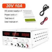 ราคา จอแสดงผลดิจิตอล 30v 10amp DC Power Supply มัลติฟังก์ชั่น แหล่งจ่ายไฟ 60v 5a Bench สำหรับอุตสาหกรรม (21274874595)