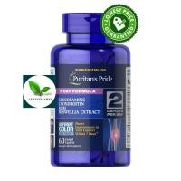 ราคา NEW Puritans Pride 7 Day Formula Joint Soother Glucosamine Chondroit 60 Caplets (18064229112)
