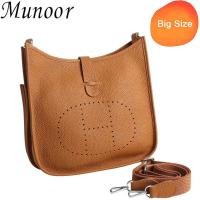 ราคา HOT Munoor ที่มีคุณภาพสูง 100 เม็ดด้านบนหนังวัวแท้ผู้หญิงสลิงกระเป๋าสะพาย (19839761159)