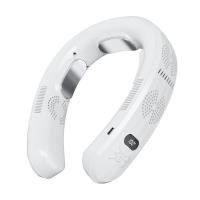 ราคา เครื่องทำความเย็นเซมิคอนดักเตอร์พัดลมแขวนคอ 6000mah คนขี้เกียจไม่มีใบไม้พัดลมมินิเงียบ LED จอแสดงผลดิจิตอล USB ชาร์จพัดลมแบบพกพา (18567706377)