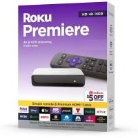 ราคา Roku Premiere Roku 3920RW SW Premiere 4K HDR Streaming Media Player Wi Fi Enabled with Premium High Speed HDMI Cable and Simple Remote USA Imported Authentic (21617564694)