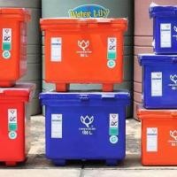 ราคา ถังดอกบัว ถังตราดอกบัว ถังน้ำแข็ง ถังแช่ ขนาด 100 ลิตร สีน้ำเงิน (19330570891)