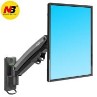 ราคา Mastersat North Bayou F425 27 45 ขาแขวนทีวี ขาแขวนคอมพิวเตอร์ แบบ Gas Spring Full Motion TV Wall Mount LCD LED Monitor Holder Aluminum Arm Bracket Black (517950540)