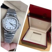 ราคา นาฬิกาผู้หญิงPt Phillipe Quartz Stainless steel size 32mm (21741173971)