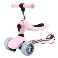 ราคา OneTwoFit สกู๊ตเตอร์ Scooter 3 in1 ล้อใหญ่ วิ่งไฟ LED ติดล้อ สกู๊ตเตอร์ จักรยานสกูตเตอร์เด็ก (21422485662)