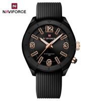 ราคา Naviforce นาฬิกาข้อมือผู้หญิง NF7103 สายซิลิโคน กันน้ำ ระบบอนาล็อก (21527548083)