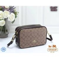ราคา Coachกระเป๋าถือ กระเป๋าสะพาย ขนาด10นิ้ว2ชิป งานท็อปเกรดมิลเลอร์ ปั้มทุกจุด ติดโลโก้ปั้ม Coach ด้านใน 1 ช่องใหญ่ สายยาวปรับได้จ้า งานสวยมาก (12463477931)