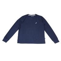 ราคา เสื้อยืดแขนยาว สีกรม K37114 0102 4NV Nautica (21410120452)