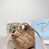 ราคา ลายลิ้นจี่ LOEWE Luo Yiwi สามารถใช้สีเพิ่มได้แบบมือจับและลำตัวไขว้กันได้ตลอดอายุการใช้งานกระเป๋าเล็กออกไปคือความหรูหราเบาๆ (19890841490)