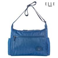 ราคา ELLE Travel Lena Collection กระเป๋าเอกสารเอนกประสงค์แนวนอน พร้อมช่องใส่ของหลายช่อง ลายผ้าเฉพาะโดย ELLE Monogram Embossed (12523820966)