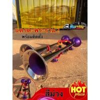 ราคา แตรลม แตรด่วน เเตรต๊ะพระราม2 โมเต็มระบบ 2 ท่อคู่สายถัก 24V (21416586186)