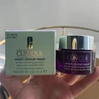 ราคา 100 Authentic Clinique Smart Clinical Repair Wrinkle Eye Cream 15ml Makeup Bags Organizers (19597438384)