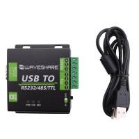 ราคา Waveshare Industrial USB TO RS232 RS485 TTL Isolated Converter with FT232RL Embedded Protection Circuits TVS Diode (18740445739)