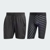 ราคา adidas เทนนิส กางเกงเทนนิสขาสั้นดีไซน์ทูอินวัน AEROREADY Pro ผู้ชาย สีดำ IB5493 (21509314951)