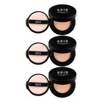 ราคา ส่งฟรี Grid Solution Foundation Intense Cover SPF50 PA 15g Beige 3 ตลับ คุชชั่นเนื้อรองพื้น จากเกาหลี (12540111481)