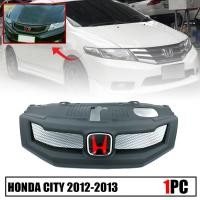 ราคา กระจังหน้า หน้ากระจัง แต่งตาข่าย โลโก้ HONDA รุ่น ฮอนด้า ซิตตี้ HONDA CITY ปี 2012 2013 สีดำด้าน 1 ชิ้น (19328859852)