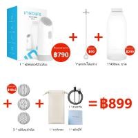 ราคา รับประกัน3ปี หัวฉีดชำระไฟฟ้าพกพา ชุด8ชิ้น หัวฉีดน้ำชำระ ฟลัชเชอร์อัจฉริยะ กับ เปลี่ยนหัวฉีด 400มล ขวด ลูกแรงโน้มถ่วง ฯลฯ ส้วมพกพา ที่ฉีดก้นพกพา หัวฉีดสายชำระ ขวดล้างจมูก หัวฉีดชําระ (21598636161)
