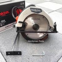ราคา Maktec เลื่อยวงเดือน วงเดือน ขนาด 7 นิ้ว รุ่น MT 583 กำลังไฟ 1050W รุ่นงานหนัก แถมใบตัดไม้ Makita 1 ใบ 40ฟัน (20567007011)
