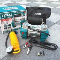 ราคา TOTAL 12 13 5V 120PSI ปั๊มลมมินิ ปั๊มลม ระบบจ่ายไฟ 12 13 5V 18A เหมาะสำหรับพกพาติดรถยนต์ มีขนาดเล็ก กะทัดรัด (20573141884)