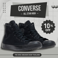 ราคา CONVERSE ALL STAR HI CLASSIC ALL BLACK TKS 11012 20 รองเท้าผ้าใบชาย รองเท้าผ้าใบหญิง (21472428114)