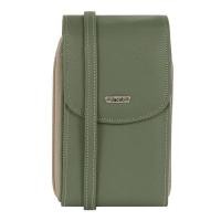 ราคา Jacob International กระเป๋าสตางค์ผู้หญิง ใส่มือถือได้ V32171 เบจเขียวชมพูม่วงดำ (21530733514)