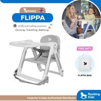 ราคา Apramo รุ่น Flippa เก้าอี้ทานข้าวเเบบพกพา New Logo (21645337181)