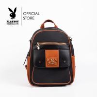 ราคา Playboy กระเป๋าเป้ผู้หญิง ลิขสิทธิ์แท้รุ่น ST B241PB559 ดีไซน์เป้แต่งกระเป๋าหน้าฝาพับ โลโก้กระต่ายอะไหล่วงรี มี 2 สี สีดำและสีฟ้ายีนส์ (21629160087)