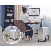 ราคา g โต๊ะคอมพิวเตอร์ พร้อมที่วางคีย์บอร์ดและซีพียู 4 ชั้น ปรับระดับได้ MOUNTAIN ERGO 400 โต๊ะทำงาน ERGONOMIC (21720657893)