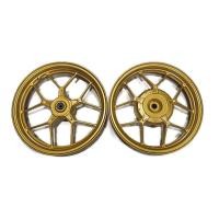 ราคา ล้อแม็กซ์เรเดียล CLICK110 115Scoopy iICON Tubeless ขอบ 14 ลายก้ามปู สีทองดำ (20962677885)