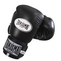 ราคา THAISMAI BG124 นวมชกมวย นวมซ้อมมวย นวมต่อยมวย นวม อุปกรณ์มวยไทย หนังแท้สีดำ Boxing Gloves Leather Black THAIFIGHTPRO (14015670705)