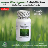 ราคา 1 กระปุก ส่งฟรี ผักเม็ด Wheatgrass Alfalfa Plus ผลิตภัณฑ์อาหารเสริมแอมสตรอง วีทกราส อัลฟัลฟ่า พลัส ผักเม็ดแท้ สูตรดั้งเดิม superfood โปรตีนสูง (2315646020)
