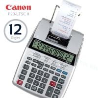ราคา เครื่องคิดเลข สีขาว Canon P23 DTSC II เครื่องคำนวณแบบลูกกลิ้งหมึก 12 หลัก มีกระดาษบันทึก ความเร็ว 2 0 บรรทัด ต่อวินาที มี 2 สี (12437305802)