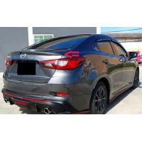 ราคา ส่งฟรี สปอยเลอร์ Spoiler Mazda 2 2015 2016 2017 2018 2019 โฉม 4 ประตู (12157959714)