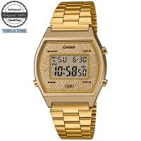 ราคา Time Time CASIO นาฬิกาข้อมือ สายสแตนเลส รุ่น B640WDG 7DF เงิน B640WGG 9DF ทอง B640WCG 5DF พิงค์โกล B640WBG 1BDF ดำ ประกัน cmg (15517179523)