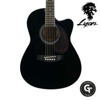 ราคา กีตาร์โปร่งเเละกีตาร์โปร่งไฟฟ้า ราคาถูก คุณภาพดี Lyon By Washburn LG 40 ตัวบาง เสียงใส (19115554856)