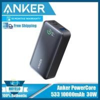 ราคา Anker 533 PowerCore 10000MAh 30W พลังงานแบงค์ชาร์จ2 USB C เครื่องวัดความดันลมยางอุณหภูมิหยดอัจฉริยะ1 USB A โหมดการชาร์จ A1256 (21520768853)