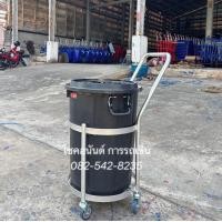ราคา รถเข็นถัง แม่บ้าน ถังกลม ถังขยะ 4 ล้อ หมุนรอบทิศ (21646094680)