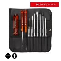 ราคา PB Swiss Tools ไขควงชุด ซองหนัง ด้าม Classic รุ่น PB 215L 10 ตัว ชุด (511486465)