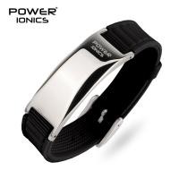 ราคา FDA Registration Power Ionics Antifatigue ซิลิโคนไทเทเนียมไอออน Balance ทัวร์มาลีเจอร์เมเนียม Charms สร้อยข้อมือสายรัดข้อมือกำไลข้อมือฟรีตัวอักษร (19329848959)