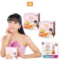 ราคา TAKARA คอลลาเจน ทาคาระ ผสมวิตามินซี เซต 2 กล่อง 20 ซอง กล่อง ฟรีของแถม 8 ชิ้น (21373913445)